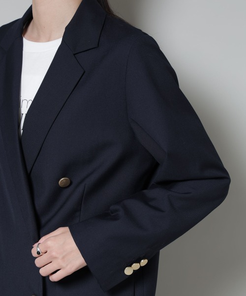 セール】ダブルブレストジャケット（テーラードジャケット）｜NANO