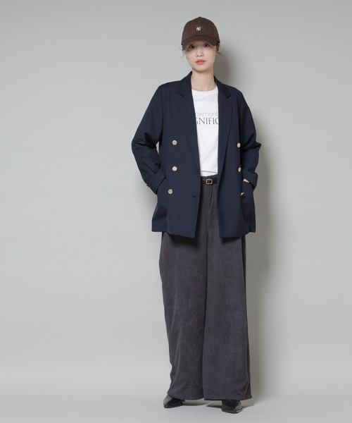 セール】ダブルブレストジャケット（テーラードジャケット）｜NANO