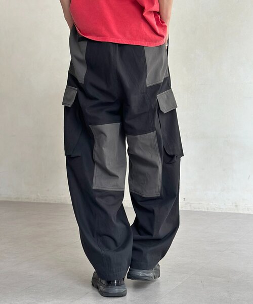 CPCM（シーピーシーエム）の「カーブカーゴパンツ（その他パンツ・レディース・グリーン/ブラック系その他/グリーン系その他/ブラック・MEDIUM/TM/PM）」の10枚目の写真