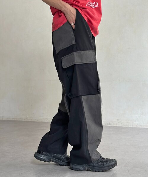 CPCM（シーピーシーエム）の「カーブカーゴパンツ（その他パンツ・レディース・グリーン/ブラック系その他/グリーン系その他/ブラック・MEDIUM/TM/PM）」の11枚目の写真