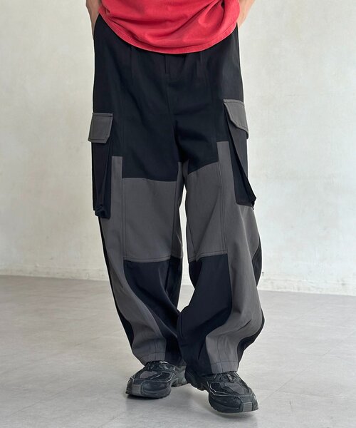 CPCM（シーピーシーエム）の「カーブカーゴパンツ（その他パンツ・レディース・グリーン/ブラック系その他/グリーン系その他/ブラック・MEDIUM/TM/PM）」の12枚目の写真