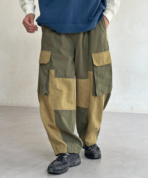 CPCM（シーピーシーエム）の「カーブカーゴパンツ（その他パンツ・レディース・グリーン/ブラック系その他/グリーン系その他/ブラック・MEDIUM/TM/PM）」の14枚目の写真