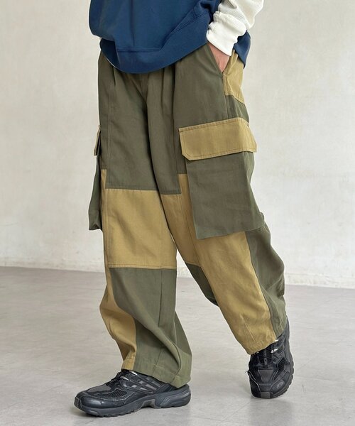 CPCM（シーピーシーエム）の「カーブカーゴパンツ（その他パンツ・レディース・グリーン/ブラック系その他/グリーン系その他/ブラック・MEDIUM/TM/PM）」の15枚目の写真