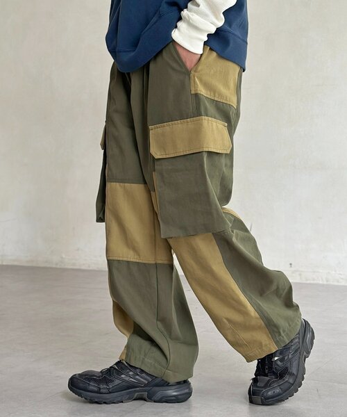 CPCM（シーピーシーエム）の「カーブカーゴパンツ（その他パンツ・レディース・グリーン/ブラック系その他/グリーン系その他/ブラック・MEDIUM/TM/PM）」の16枚目の写真