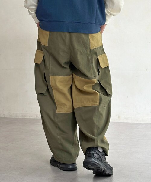 CPCM（シーピーシーエム）の「カーブカーゴパンツ（その他パンツ・レディース・グリーン/ブラック系その他/グリーン系その他/ブラック・MEDIUM/TM/PM）」の17枚目の写真