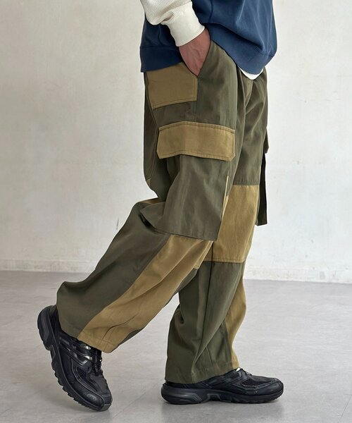 CPCM（シーピーシーエム）の「カーブカーゴパンツ（その他パンツ・レディース・グリーン/ブラック系その他/グリーン系その他/ブラック・MEDIUM/TM/PM）」の18枚目の写真