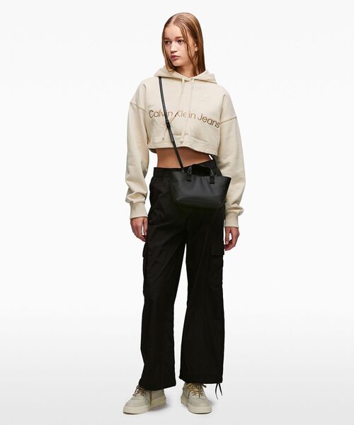 Calvin Klein（カルバン・クライン）の「ロングデイ ミニトートバッグ（トートバッグ・レディース・ブラック・FREE）」の8枚目の写真
