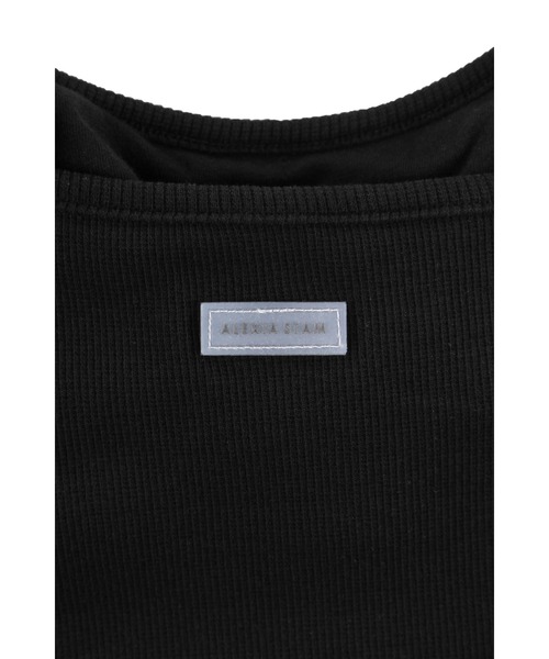 Wellness Rib Dress /パッドinリブワンピース（ワンピース