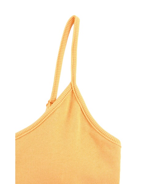 alexiastam パットin リブワンピース Wellness Rib Dress /パッドinリブワンピース（ワンピース