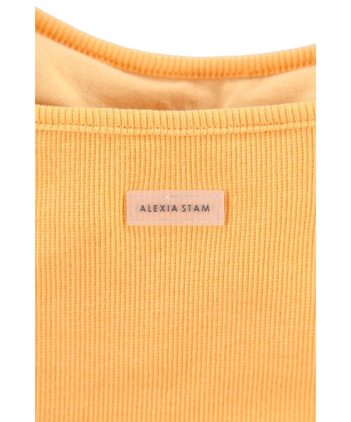 Wellness Rib Dress /パッドinリブワンピース（ワンピース）｜ALEXIA