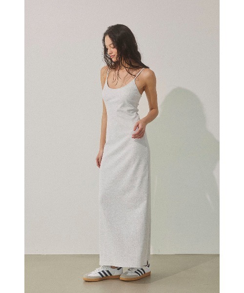ワンピース Wellness Rib Dress alexiastam GRAY Wellness Rib Dress | ALEXIA STAM