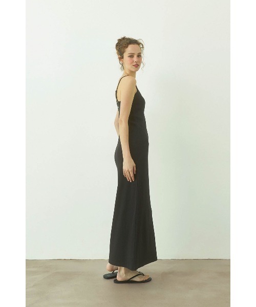 Alexia stam リブワンピース Rib Dress /パッドinリブワンピース（ワンピース）｜ALEXIA STAM