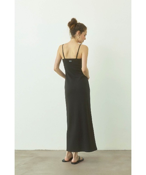 ALEXIA STAN ワンピースM【新品未使用 タグ付】ブラック ALEXIA STAM（アリシアスタン） ワンピース Embroidery Gather Dress