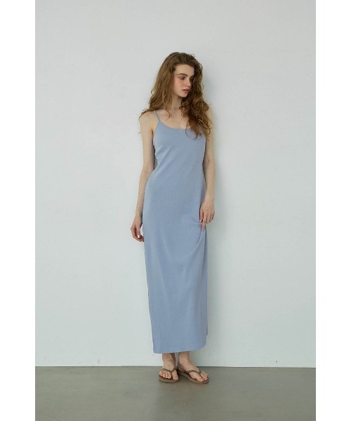 ALEXIA STAM(アリシアスタン)の「Rib Dress /パッドinリブワンピース(ワンピース・レディース・オレンジ/ブラック/グレー・M/S/L)」の8枚目の写真