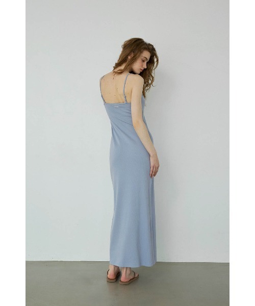 ALEXIA STAM(アリシアスタン)の「Rib Dress /パッドinリブワンピース(ワンピース・レディース・オレンジ/ブラック/グレー・M/S/L)」の10枚目の写真