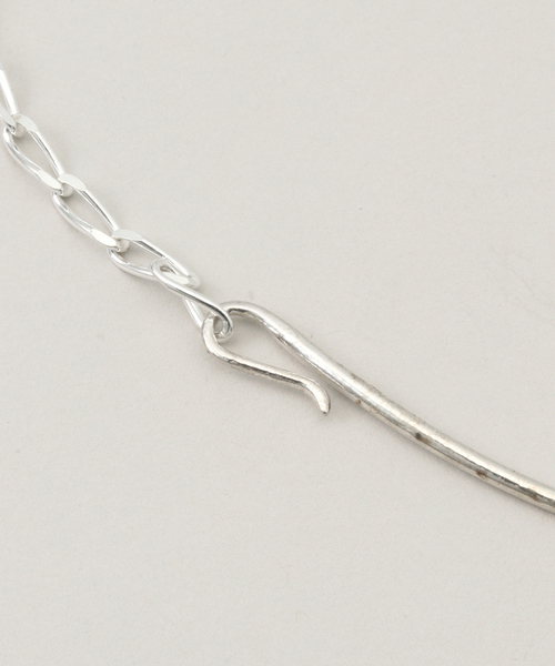 FRAMeWORK(フレームワーク)の「PREEK/プリーク YU-KIN HOOK CHAIN LARIAT ネックレス(ネックレス・レディース・シルバー・FREE)」の5枚目の写真