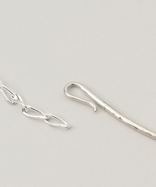 FRAMeWORK(フレームワーク)の「PREEK/プリーク YU-KIN HOOK CHAIN LARIAT ネックレス(ネックレス・レディース・シルバー・FREE)」の6枚目の写真