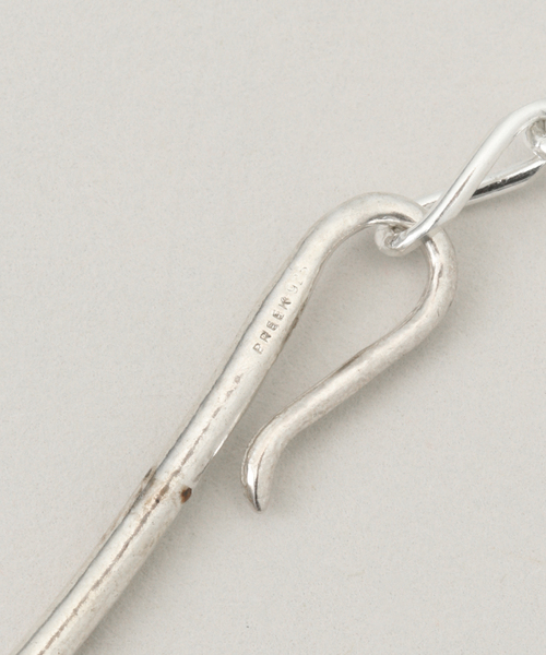 FRAMeWORK(フレームワーク)の「PREEK/プリーク YU-KIN HOOK CHAIN LARIAT ネックレス(ネックレス・レディース・シルバー・FREE)」の7枚目の写真