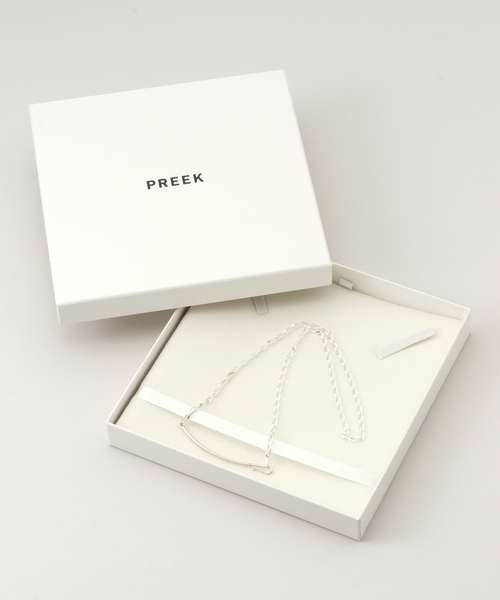 FRAMeWORK(フレームワーク)の「PREEK/プリーク YU-KIN HOOK CHAIN LARIAT ネックレス(ネックレス・レディース・シルバー・FREE)」の9枚目の写真