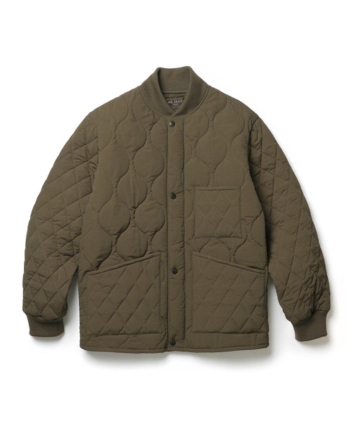 【MR.OLIVE】ビッグシルエット キルティングジャケット MR.OLIVE】ビッグシルエット キルティングジャケット