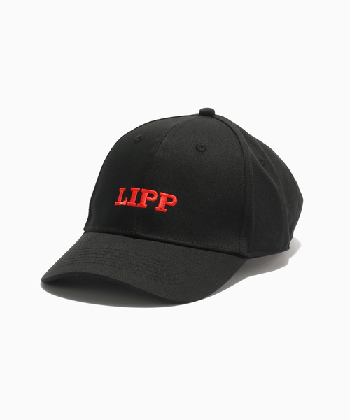 EDIFICE(エディフィス)の「GIFT SHOP (ギフトショップ) LIPP Signature CAP(キャップ・メンズ・ブラック・FREE)」の1枚目の写真