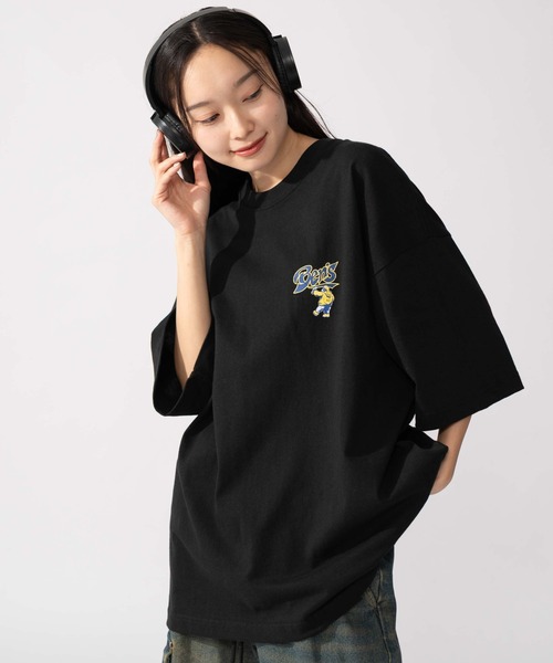 BEN DAVIS(ベンデイビス)の「∴WEGO/BENDAVIS別注サークルロゴグラフィックT(Tシャツ/カットソー・メンズ・ブラック/ホワイト・LARGE/MEDIUM/SMALL)」の2枚目の写真