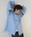Chikashitsu +i`JVcvXj́uyCSz2way zip square cut shirt / yV[GXz2EFCWbvXNGAJbgVciVc/uEXjvbu[