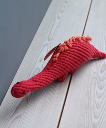 TOOLS FOR THE DOG(c[YtH[UhbO)JAX&BONES GOOD KARMA ROPE TOYSmSTEW THESTEGOSAURUS REDn(ybgp)