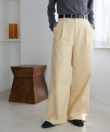 【WEB限定】コーデュロイワイドパンツ