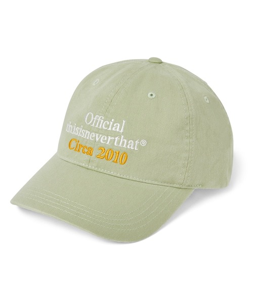 Times Cap（キャップ）｜thisisneverthat（ディスイズネバーザット）の