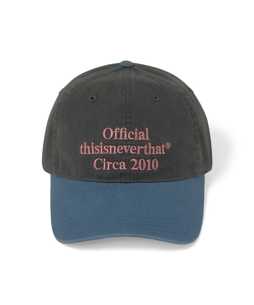 thisisneverthat（ディスイズネバーザット）の「Times Cap（キャップ・メンズ・ホワイト×ピンク/グリーン/ライトグリーン/チャコール/ブラック・FREE）」の10枚目の写真