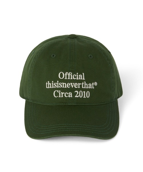 thisisneverthat（ディスイズネバーザット）の「Times Cap（キャップ・メンズ・ホワイト×ピンク/グリーン/ライトグリーン/チャコール/ブラック・FREE）」の12枚目の写真