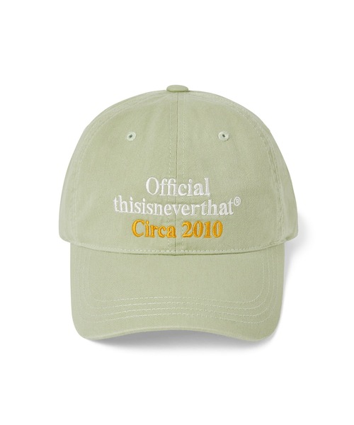 thisisneverthat（ディスイズネバーザット）の「Times Cap（キャップ・メンズ・ホワイト×ピンク/グリーン/ライトグリーン/チャコール/ブラック・FREE）」の14枚目の写真