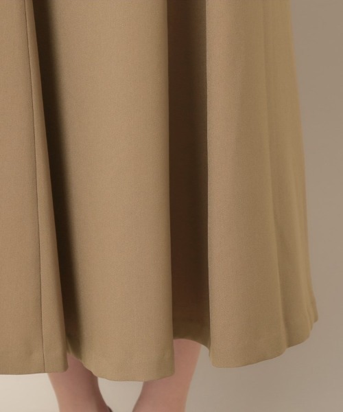 couture brooch（クチュールブローチ）の「【帯電防止・通勤】ハートネック フレアージャンスカ（ワンピース・レディース・ブラウン系/ダークグレー/ネイビー・42/40/36/38）」の5枚目の写真