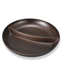 その他セレクト（ソノタセレクト）の「欅木目サークルプレート ナチュール（食器・メンズ）」