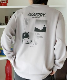 GERRY | 【GERRY/ジェリー】ダンボールニット バックプリント クルーネックスウェット(スウェット)