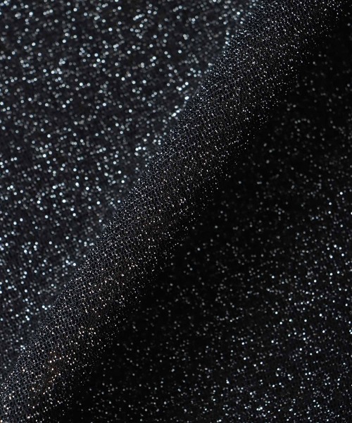 Three Four Time(スリーフォータイム)の「シアーラメハイネックプルオーバー(その他トップス・レディース・チャコールグレー/ブラック・FREE)」の16枚目の写真