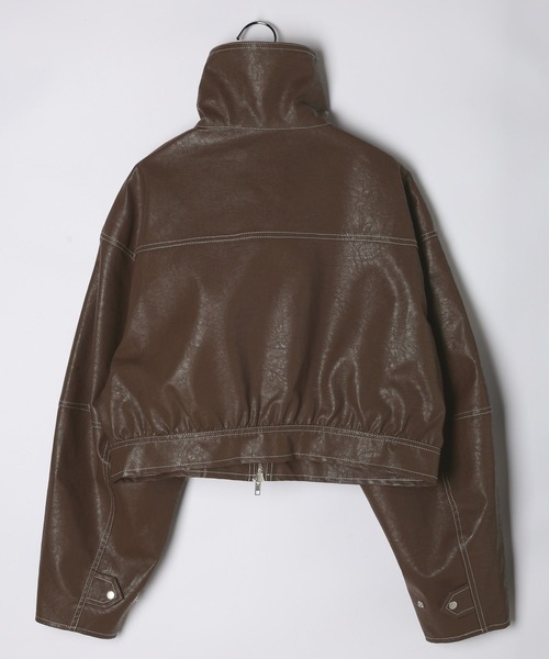 モニタリング TWICE サナ着用】3.3 Field Trip／ショートレザー