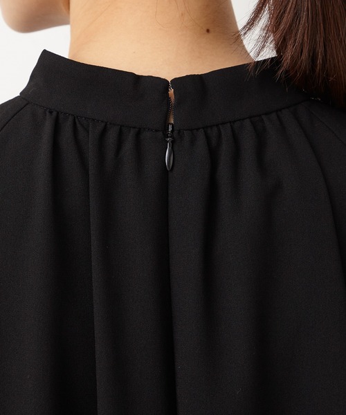 AIMER（エメ）の「【喪服・礼服】ウォッシャブル ラグランスリーブテントラインブラックワンピース（ワンピース・レディース・ブラック・LARGE/MEDIUM/SMALL）」の14枚目の写真