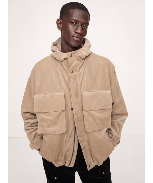 セール】オーバーサイズ コーデュロイ シャツジャケット（その他