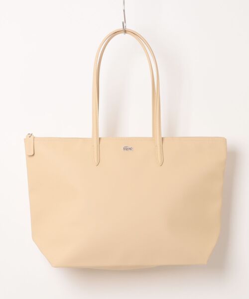 LACOSTE(ラコステ)の「《LACOSTE》SHOPPING BAG(トートバッグ・レディース・グリーン系その他/ネイビー/ブラック/ホワイト/ライトブルー/ライトベージュ・フリー)」の3枚目の写真