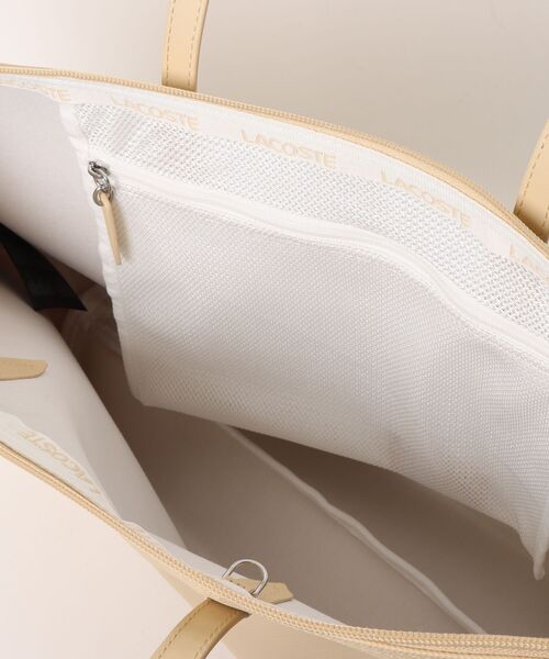 LACOSTE(ラコステ)の「《LACOSTE》SHOPPING BAG(トートバッグ・レディース・グリーン系その他/ネイビー/ブラック/ホワイト/ライトブルー/ライトベージュ・フリー)」の7枚目の写真