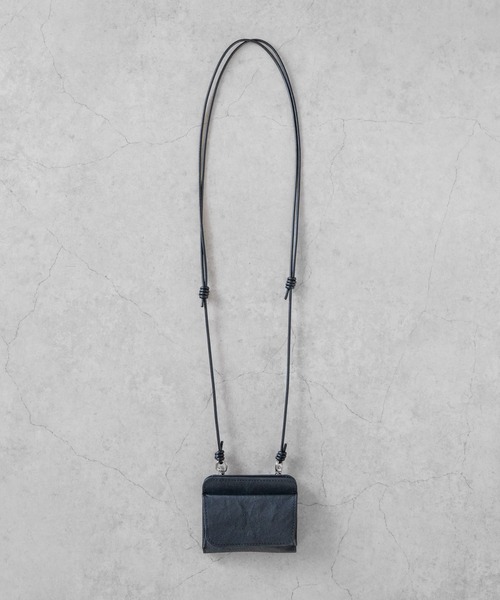 SENTI Dyneema Leather NECKWALLET / 超軽量ダイニーマレザーネックウォレット