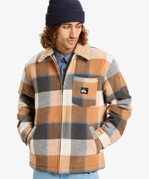 DNA SHERPA HARRINGTO /クイックシルバー胸ポケットワンポイントボアブルゾン