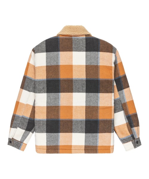 Quiksilver(クイックシルバー)の「DNA SHERPA HARRINGTO /クイックシルバー胸ポケットワンポイントボアブルゾン(ブルゾン・メンズ・ブラウン/ブラック・X-LARGE/LARGE/MEDIUM)」の18枚目の写真