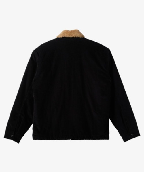 Quiksilver(クイックシルバー)の「DNA SHERPA HARRINGTO /クイックシルバー胸ポケットワンポイントボアブルゾン(ブルゾン・メンズ・ブラウン/ブラック・X-LARGE/LARGE/MEDIUM)」の20枚目の写真