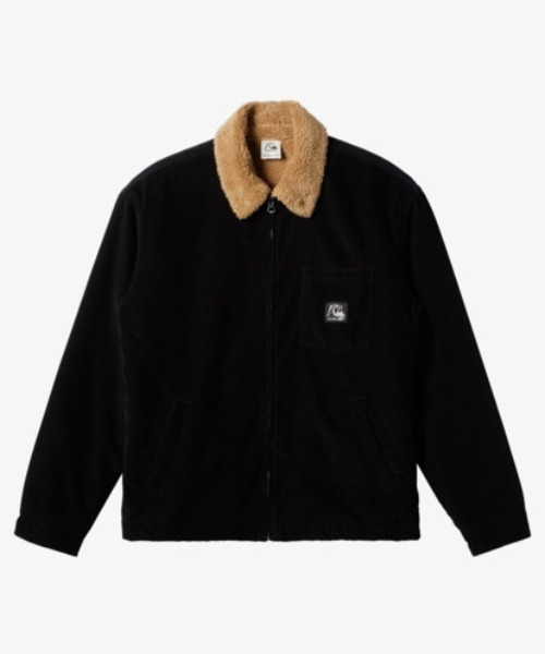 Quiksilver(クイックシルバー)の「DNA SHERPA HARRINGTO /クイックシルバー胸ポケットワンポイントボアブルゾン(ブルゾン・メンズ・ブラウン/ブラック・X-LARGE/LARGE/MEDIUM)」の21枚目の写真