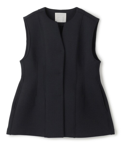 UNFILO(アンフィーロ)の「【VERY×UNFILOコラボ】BEAUTY FORM JERSEY+ ペプラムジレ(ベスト・レディース・ブラック系/ベージュ系/ネイビー系・SMALL/MEDIUM/LARGE)」の19枚目の写真