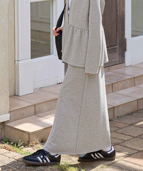 セール】ペプラムフレアカーディガン（カーディガン/ボレロ）｜CHAN ME