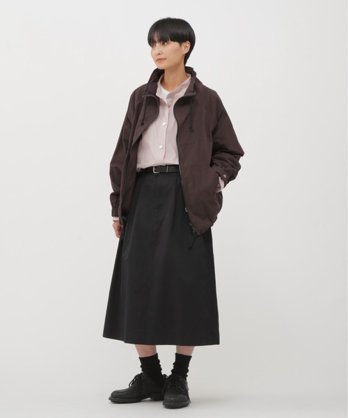 MARGARET HOWELL（マーガレットハウエル）の「COTTON HAIRLINE STRIPE（シャツ/ブラウス・レディース・グレー/ピンク・1/2）」の10枚目の写真